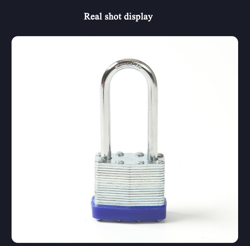 laminated safety padlock