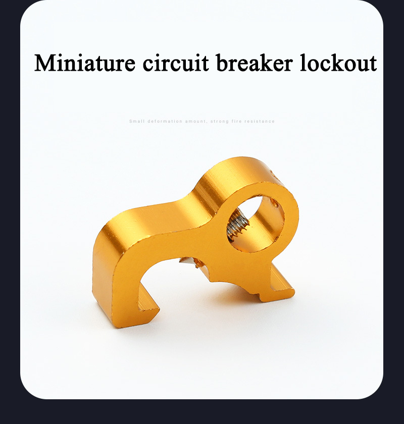 miniature circuit breaker lockout