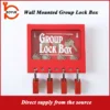 Combination Safety Lockout Wall Mounted Group Lock Box GL-71