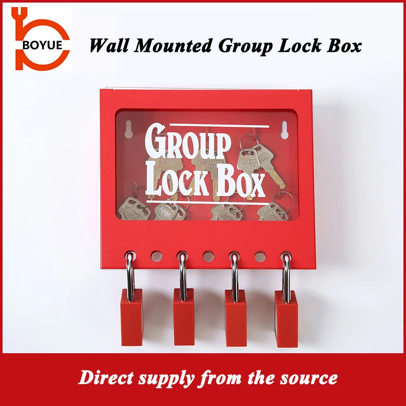 Combination Safety Lockout Wall Mounted Group Lock Box GL-71