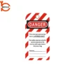 Boyue PVC Inspection Tags Lock Out safety Tags LT01-06