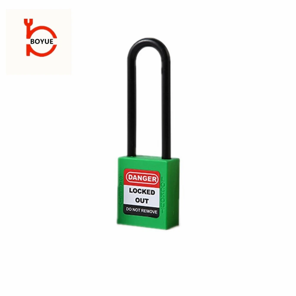 Industrial long shackle 76mm insulation shackle safety padlock PL76