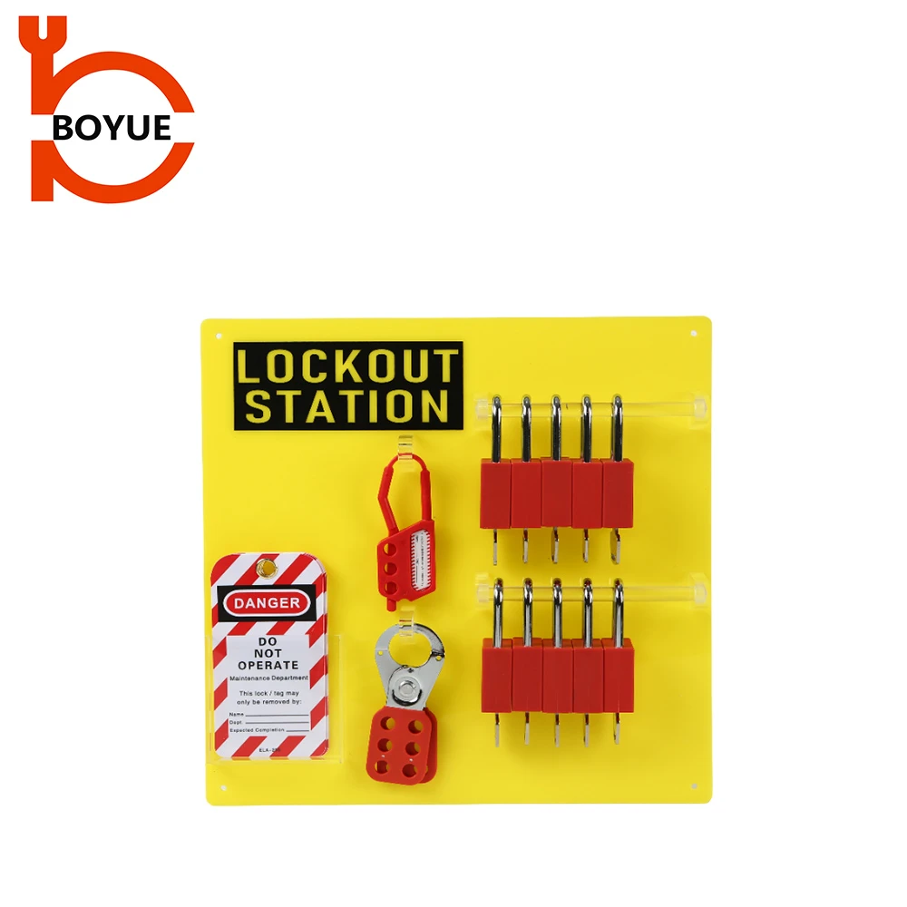 Boyue plastic Safety Lockout Station BY-10 BY-20