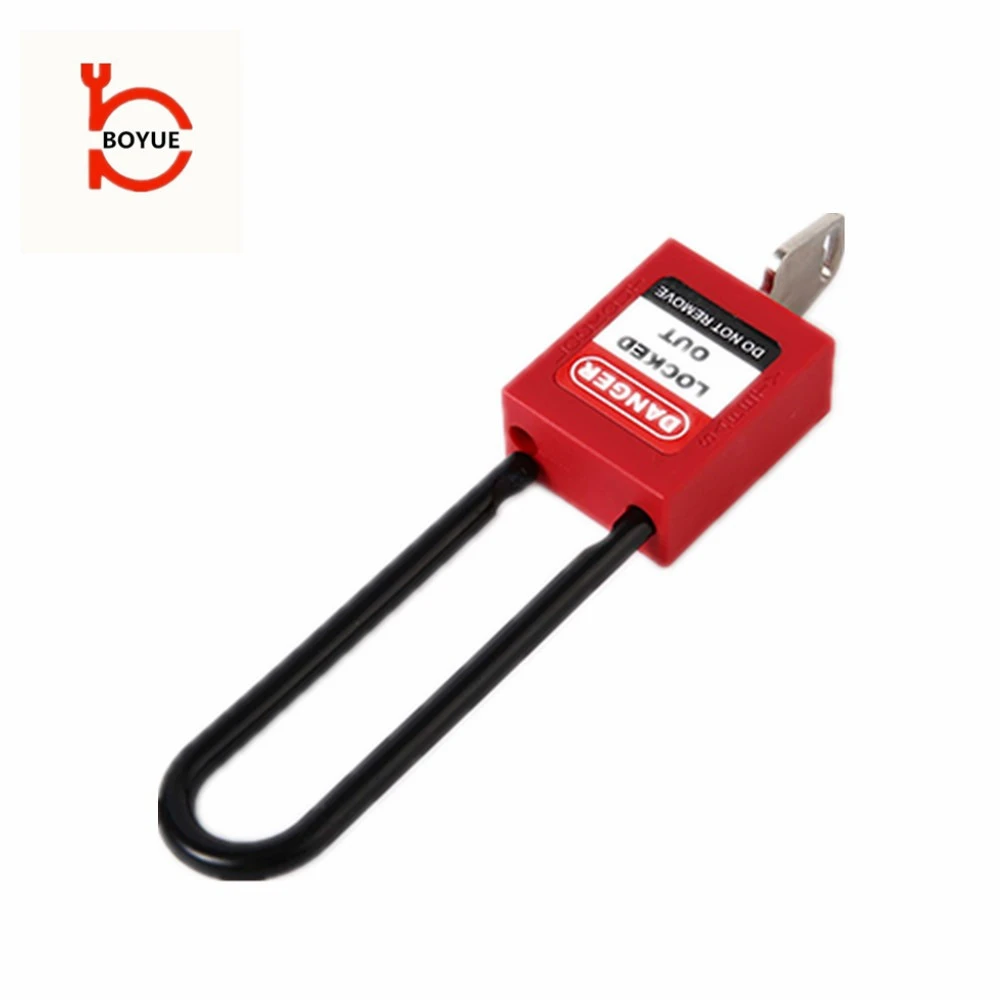 Industrial long shackle 76mm insulation shackle safety padlock PL76