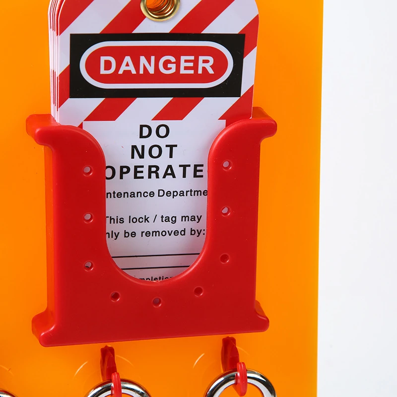 BOYUE good quality plastic safety lockout station BY-4
