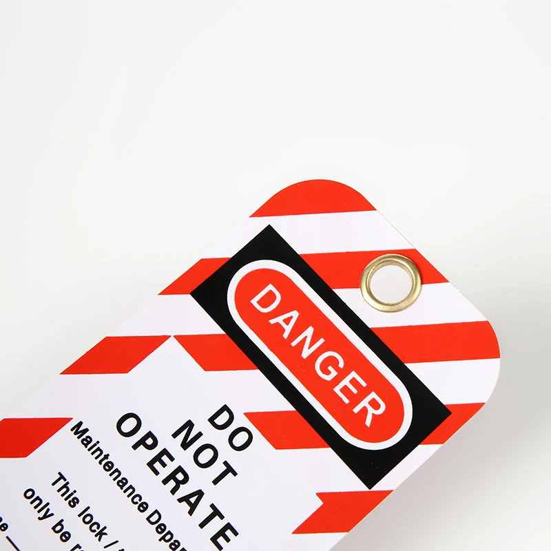 Boyue PVC Inspection Tags Lock Out safety Tags LT01-06