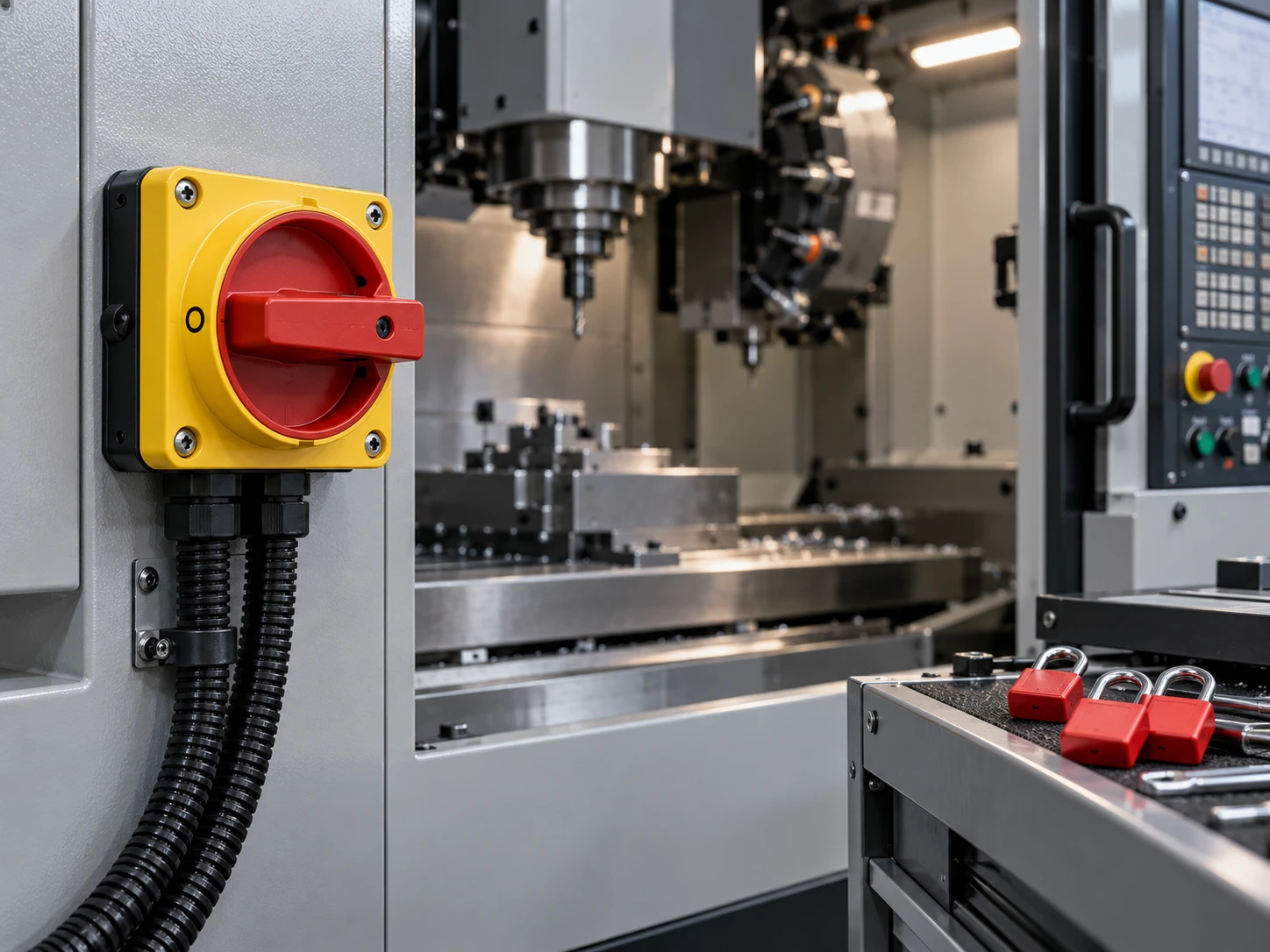 Machine Maintenance equipment context — AI-generated illustration